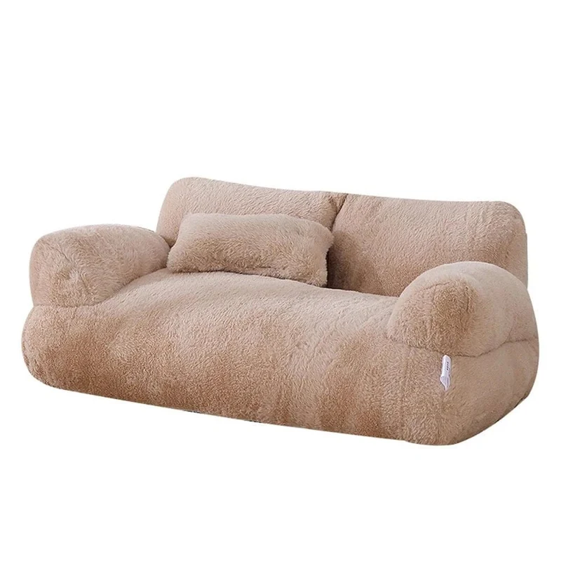 Canapé pour chien et chat – coussin détachable, lavable et ultra doux