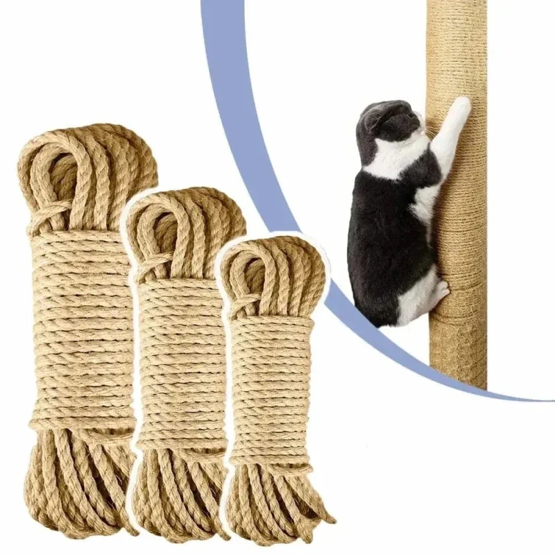 Corde en sisal 10m - Réparez facilement vos griffoirs