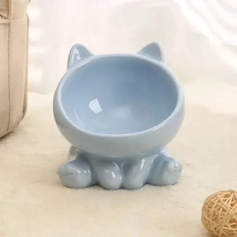 Bol en céramique pour chat - Hygiène naturelle | CeramBowl
