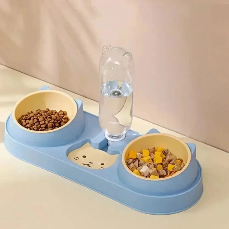 Gamelle pour 2 chats - Anti-conflit | HarmonyFeed