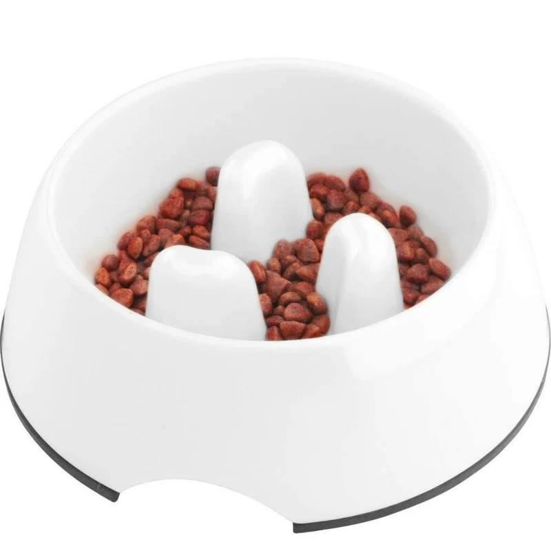 Gamelle anti-glouton 140 ml pour petits chiens et chats