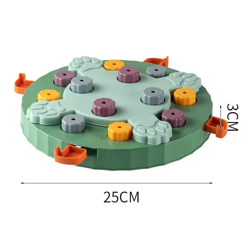 Puzzle distributeur de croquettes : stimulez l'intelligence de votre chien ou chat