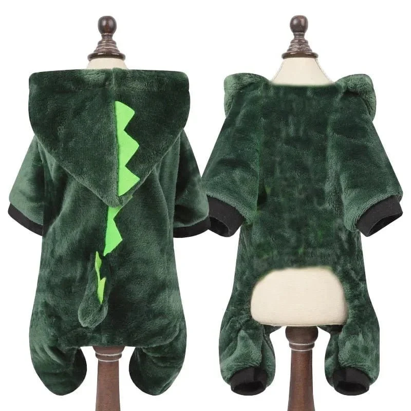 Combinaison polaire chaude et douillette pour chien ou chat