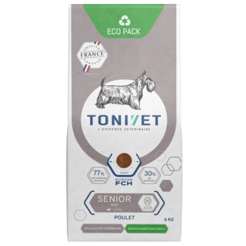 Croquettes Tonivet Chien Senior Mini