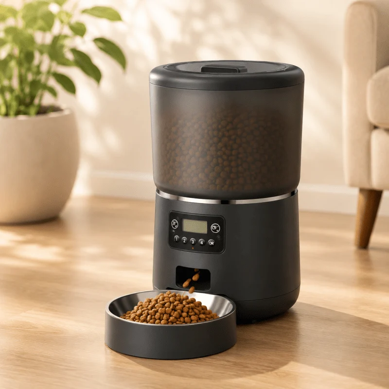 Gamelle automatique chat - Repas réguliers | Croqibox