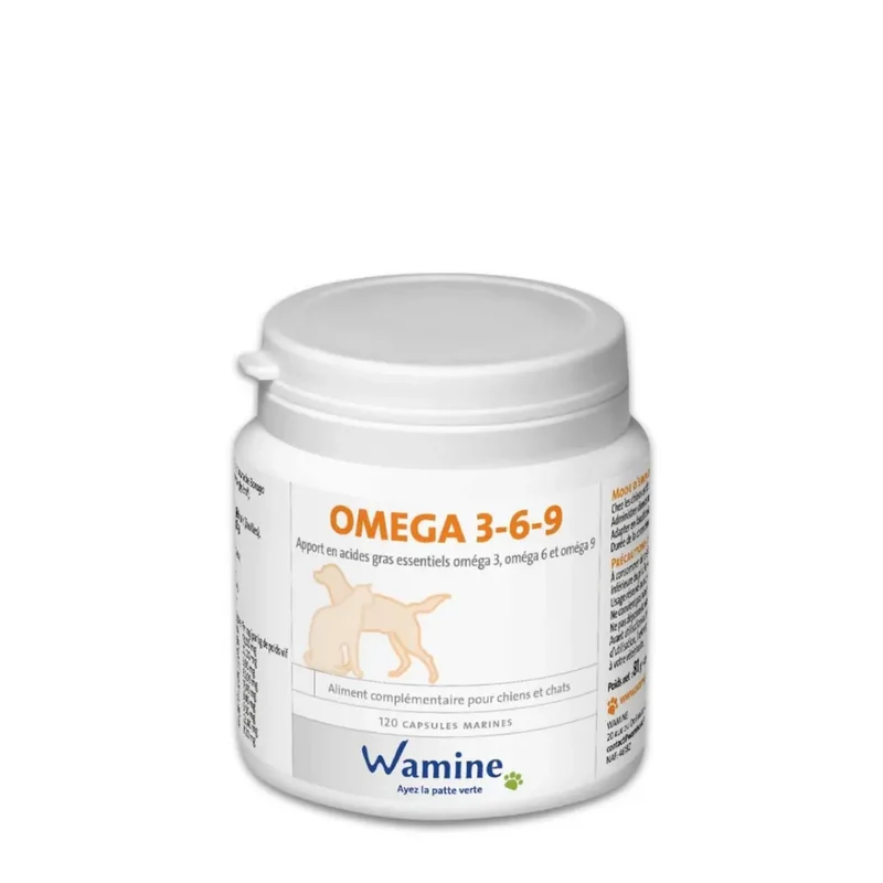 Complément alimentaire Oméga 3-6-9 Wamine