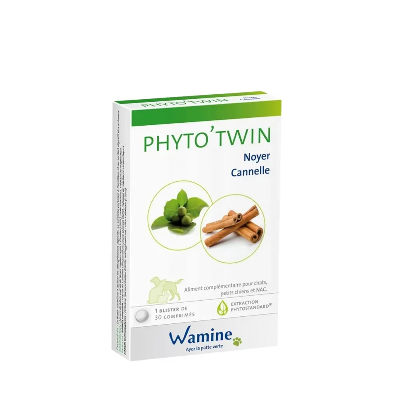 Complément Alimentaire Phyto Twin Noyer/Cannelle Wamine