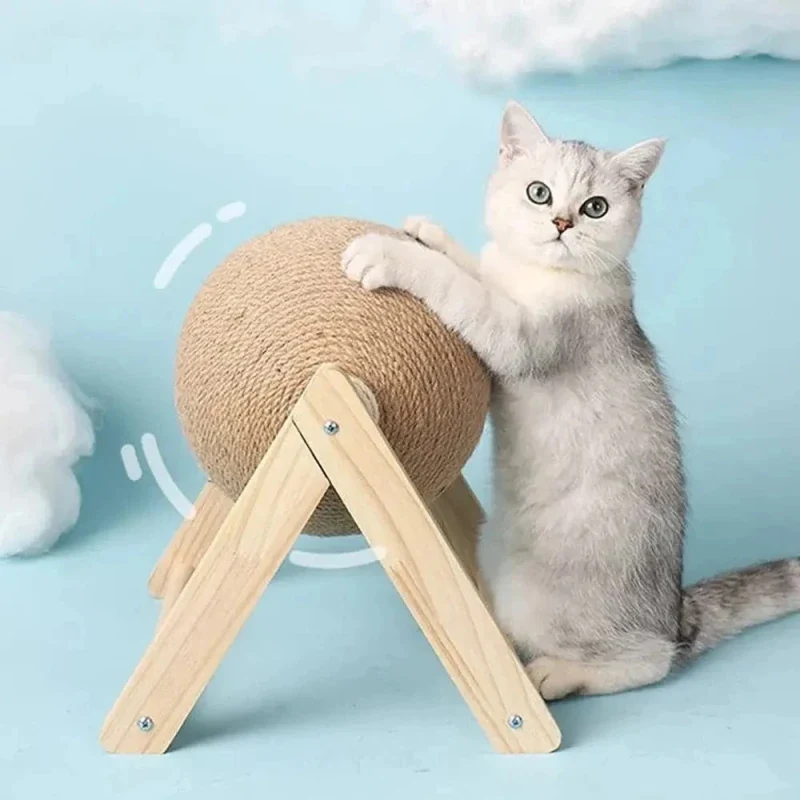 Boule griffoir chat - Anti-canapé | ScratchBall