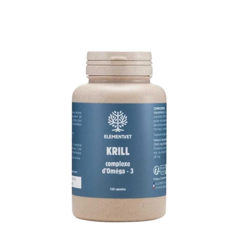 Complément alimentaire Oméga 3 Krill Element Vet
