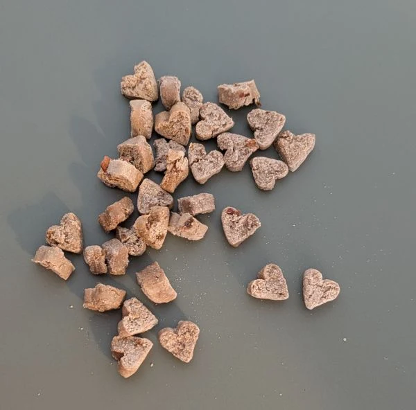 Petits Biscuits Cœur au Bœuf et Abricot
