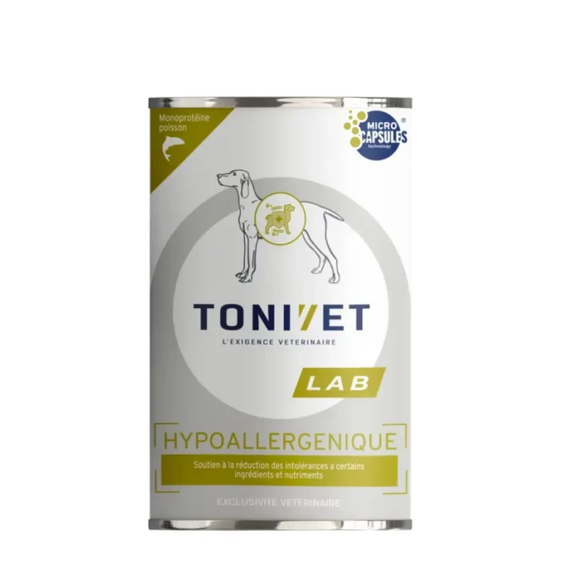 Pâtée Tonivet LAB Chien Hypoallergénique Saumon
