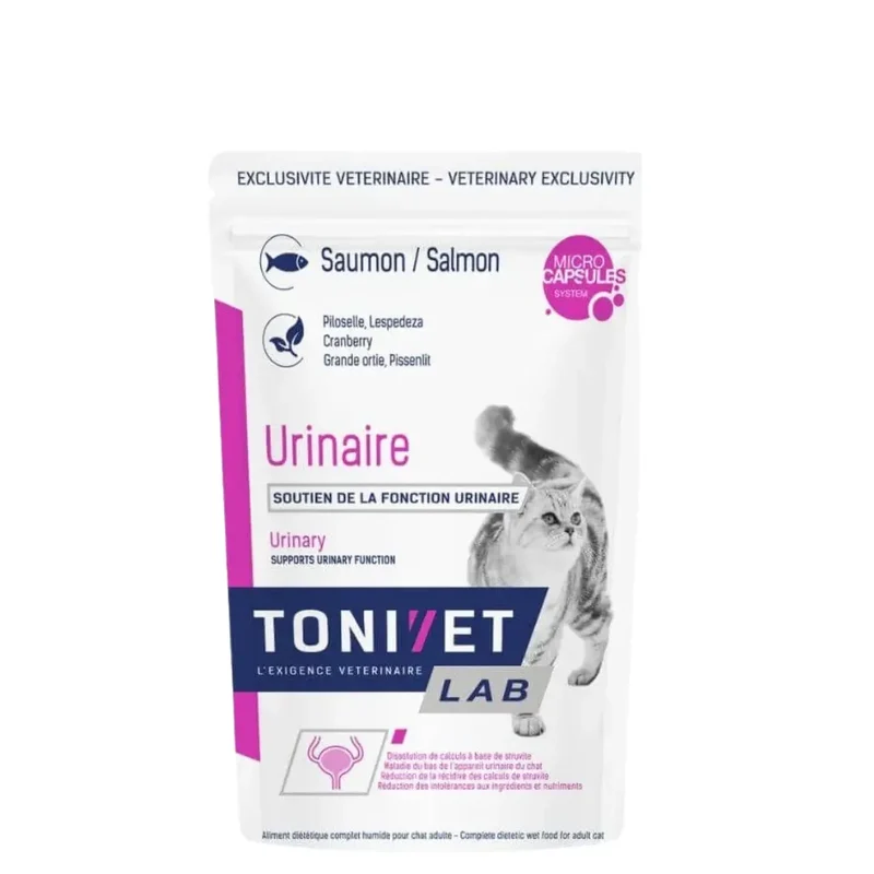 Pâtée Tonivet LAB Chat Urinaire Saumon