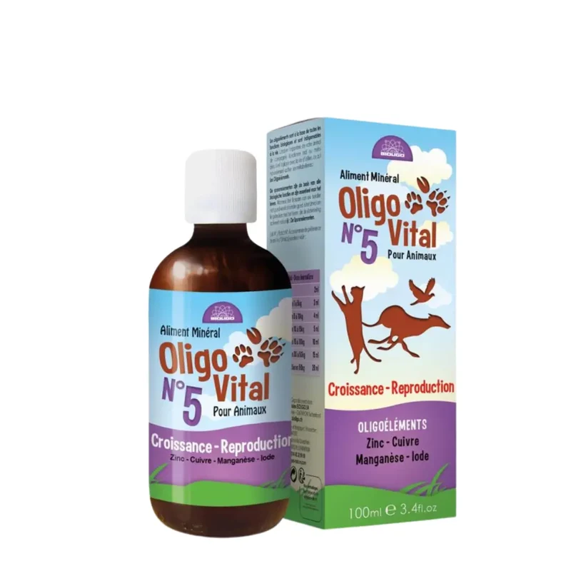 Oligovital n°5 Croissance Reproduction Chien et Chat