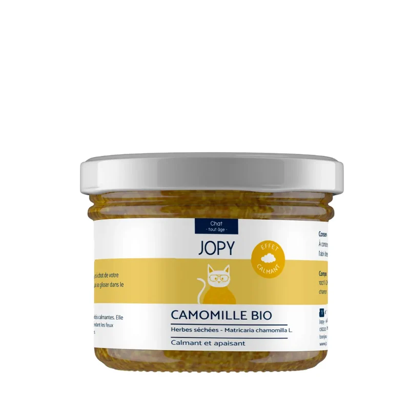 Camomille Bio Séchée Jopy pour Chat