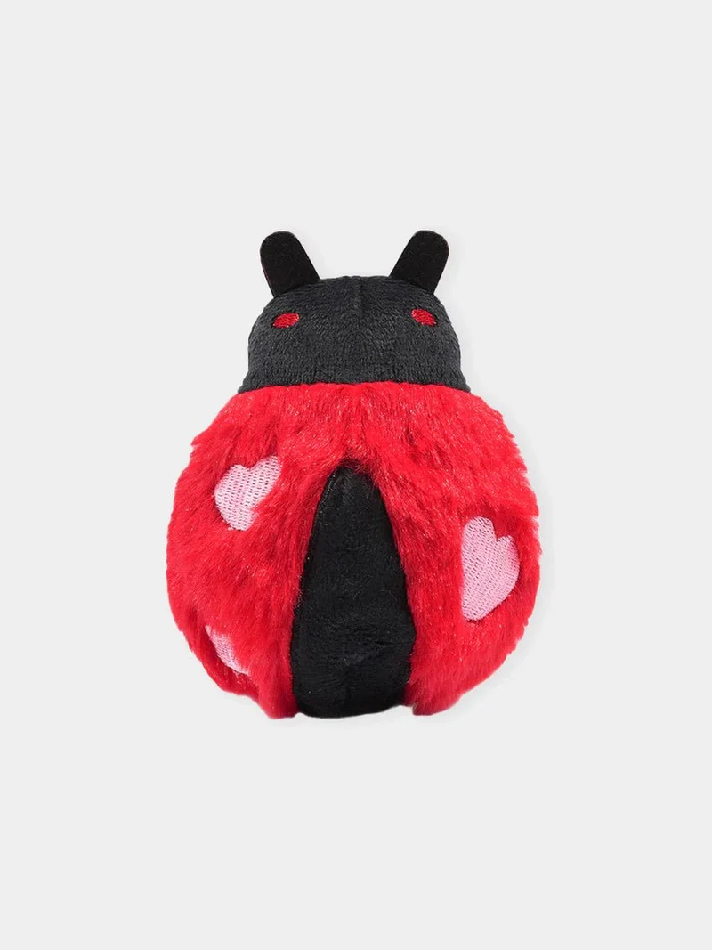 Balle peluche Coccinelle Woof Love 🐞 – L’amour en version jeu