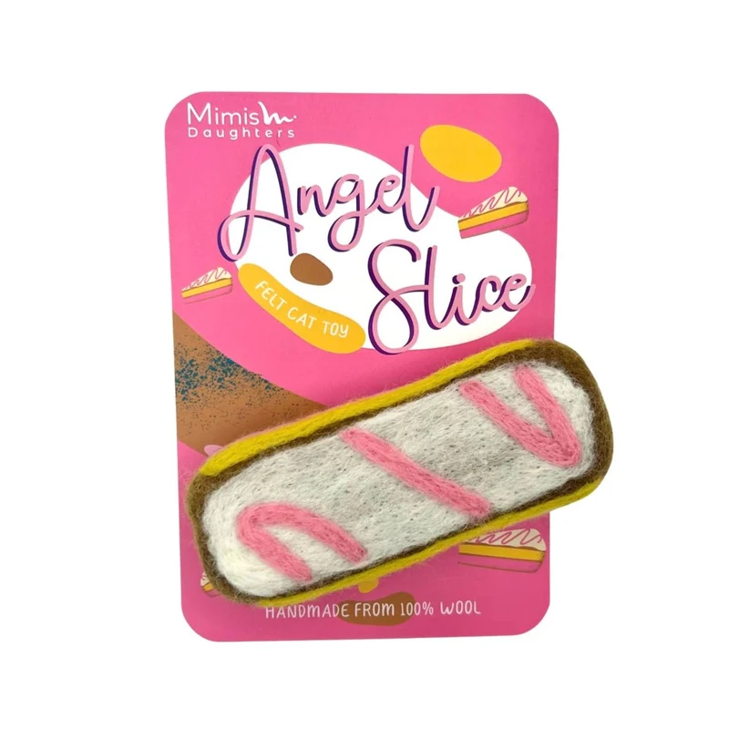 Angel Slice – Jouet kicker en feutre pour chat
