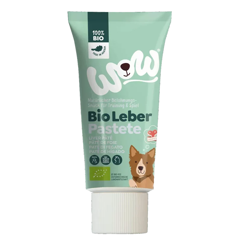 Snack de pâté de foie bio