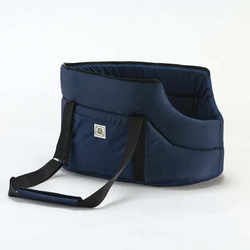 Sac de transport bleu pour chien Monsieur Hardi