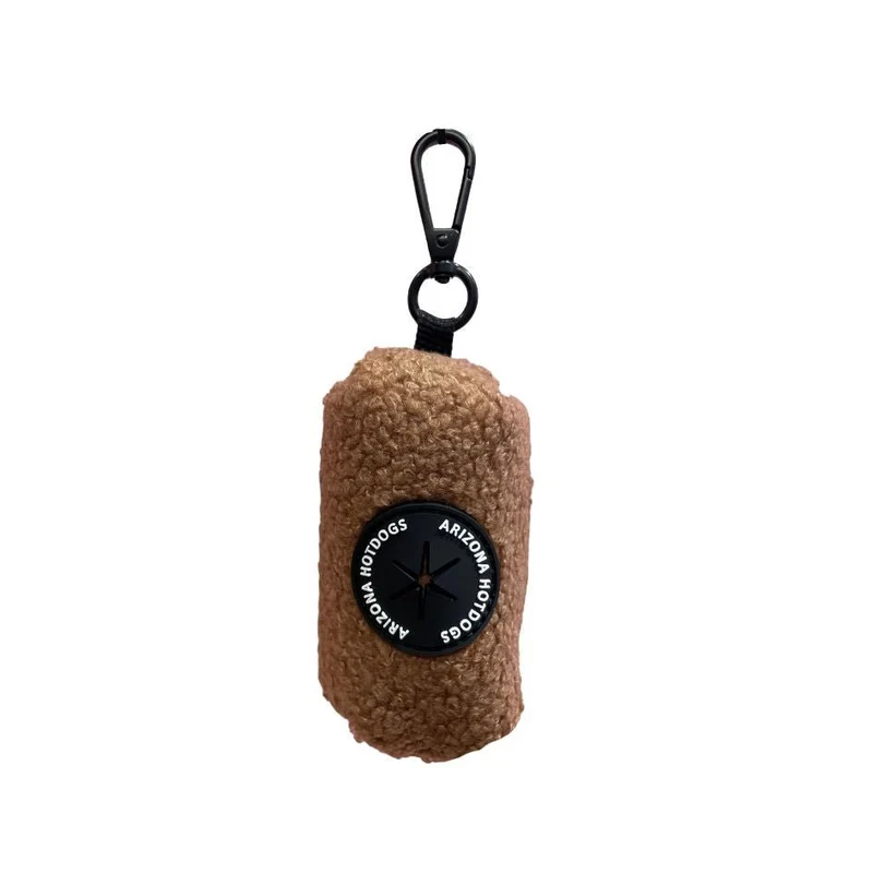 Pochette de Sacs d'hygiène Teddy Brun