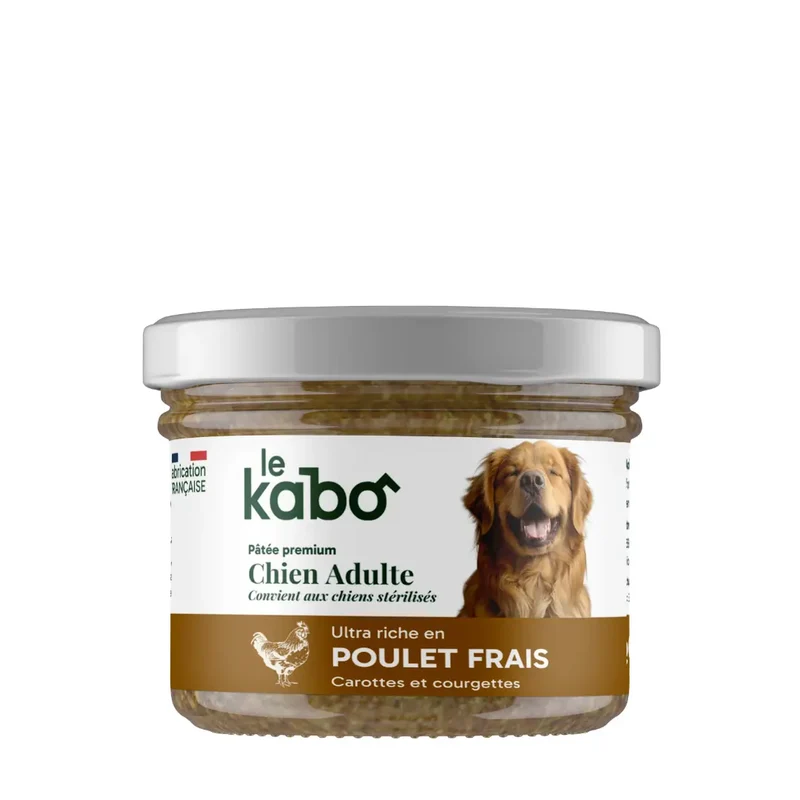 Pâtée Le Kabo Chien Poulet Frais