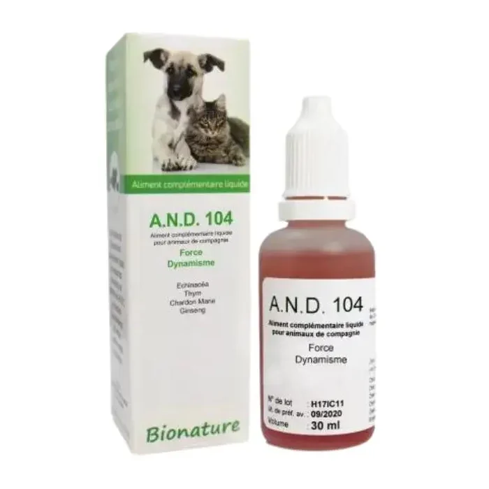 AND 104 Force et Dynamisme des Animaux Bionature