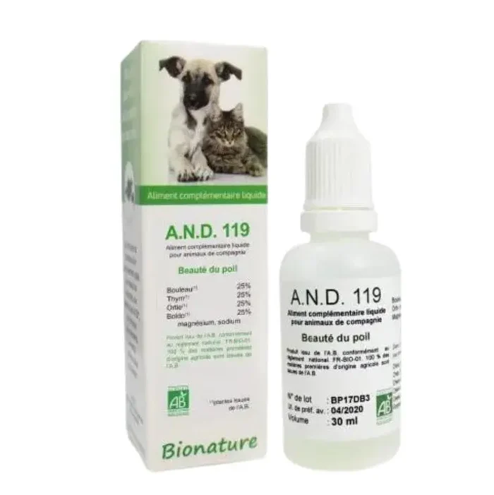 AND 119 Beauté du Poil des Animaux Bionature