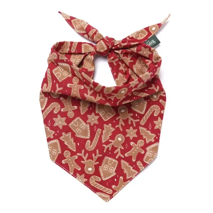 Bandana De Noël Pour Chien – Cookies Du Père Noël