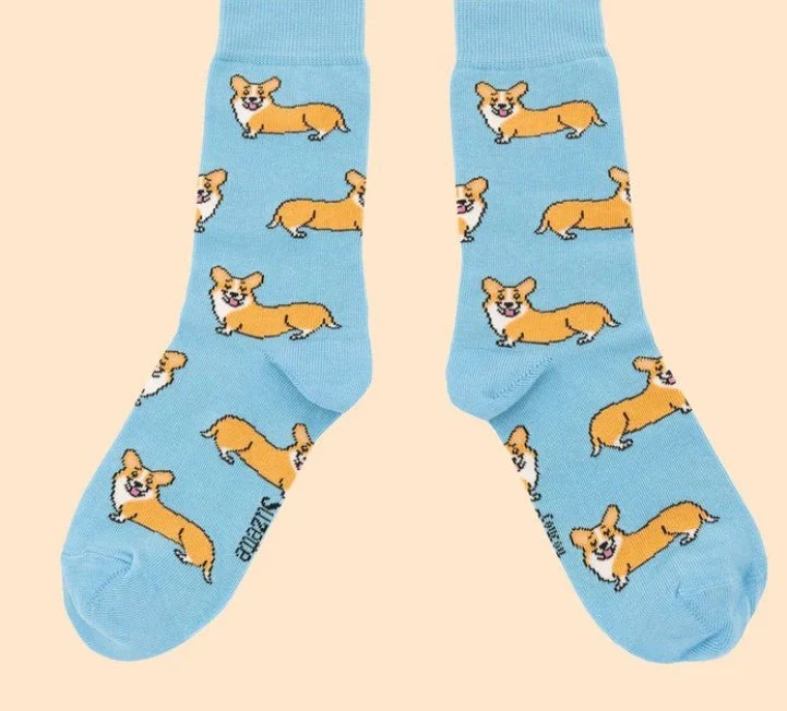 Chaussettes Corgi – Tendresse & humour made in France