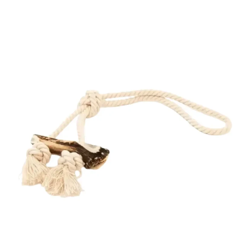 Jouet Naturel Bois de Cerf pour Chien Cernunos