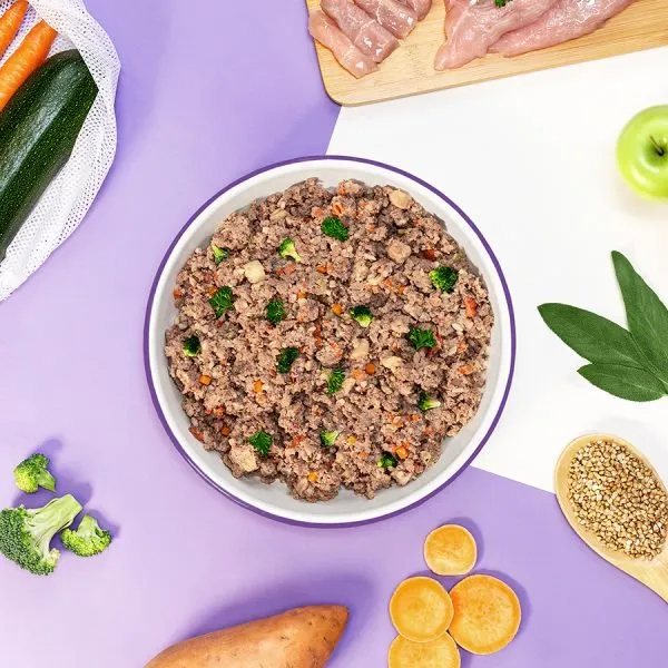 Recette Fraîche à la Dinde – Hypoallergénique & Festive DOG CHEF