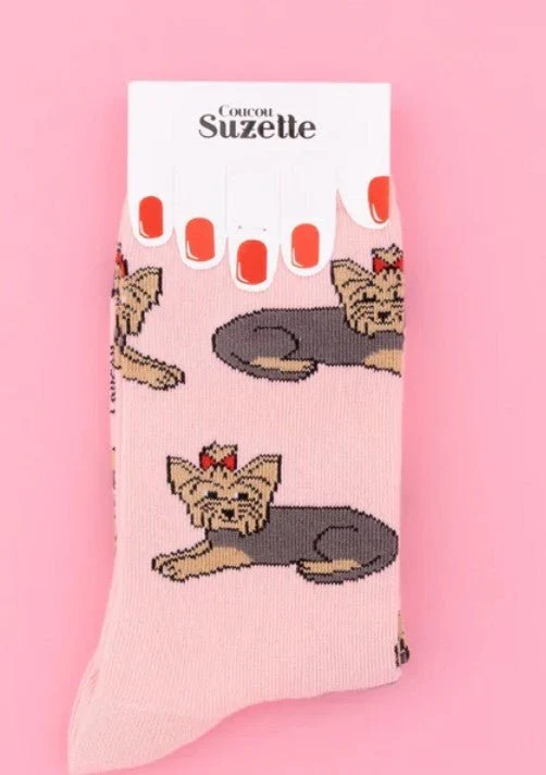Chaussettes Yorkshire – Style kitsch & douceur Frenchie