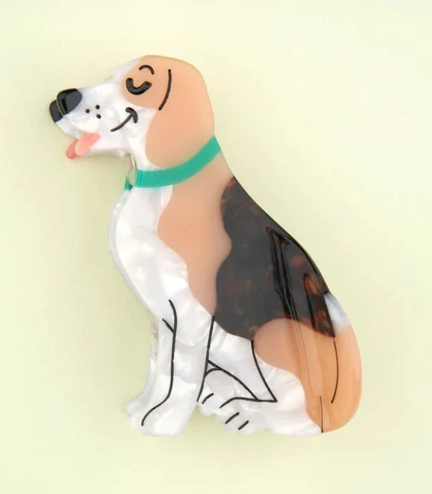 Pince à cheveux Beagle – L’accessoire joyeux & fidèle