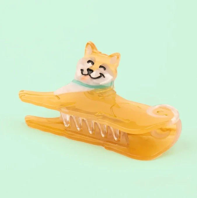 Pince à cheveux Shiba – L’accessoire vif & malicieux