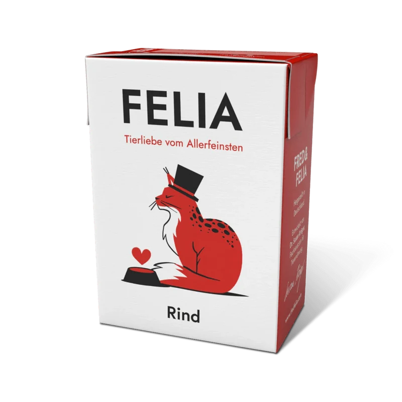 FELIA Bœuf – Aliment Complet Sans Céréales pour Chat