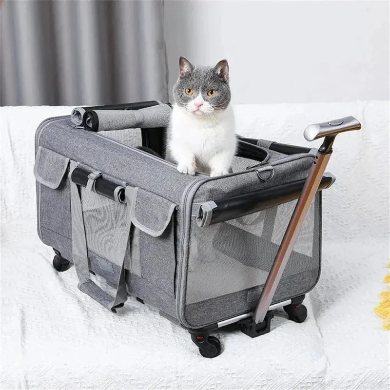 Sac de transport à roulettes pour chat - Zéro effort | RollCat