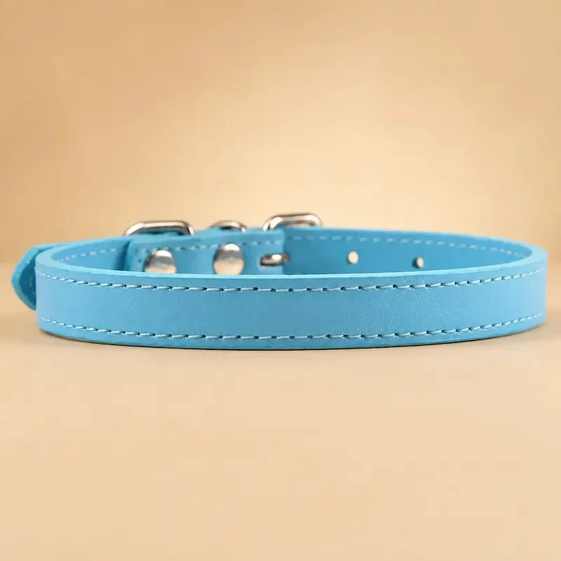 Collier cuir pour chat – Élégance & confort | LeatherCat