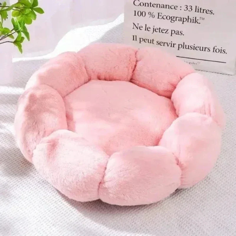 Panier chat forme fleur - Confort absolu | PetalNes