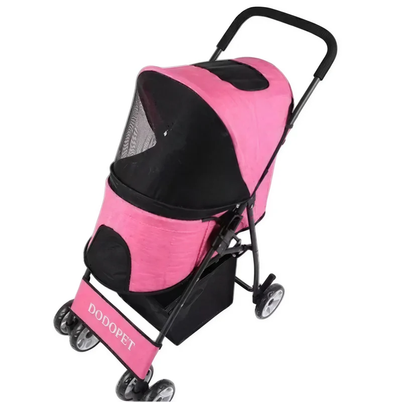 Poussette pour Chat Pratique et Élégante – Confort Optimal pour Promenade et Voyage