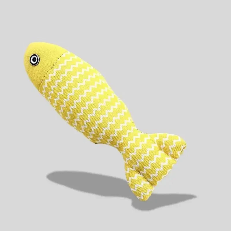 Peluche poisson herbe à chat - Effet irrésistible | CatNipFish