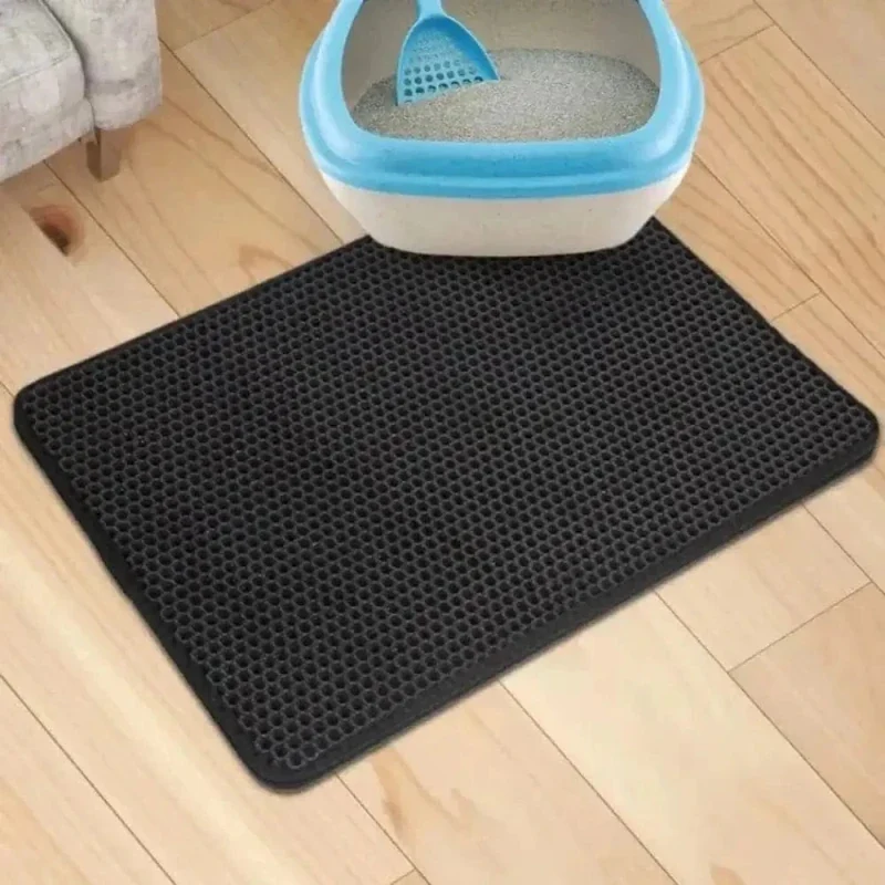 Tapis de litière pour chat