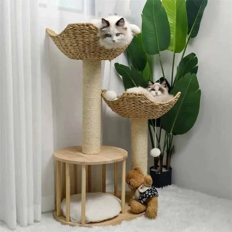 Arbre à chat design luxe - Élégance & confort | Feluxe