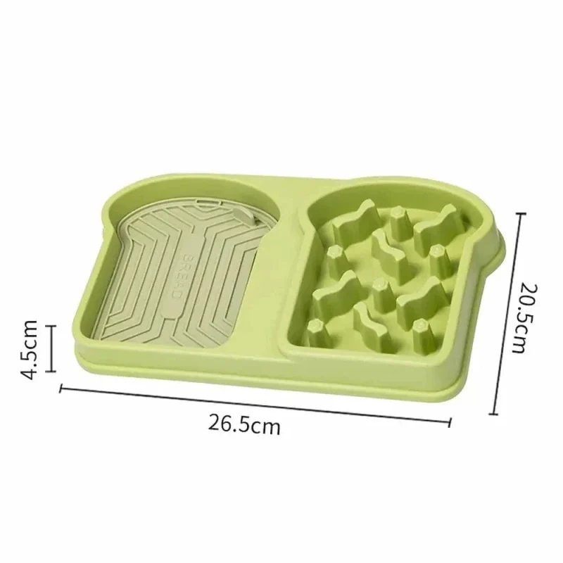 Gamelle double anti-glouton - Repas contrôlés | DuoSlow