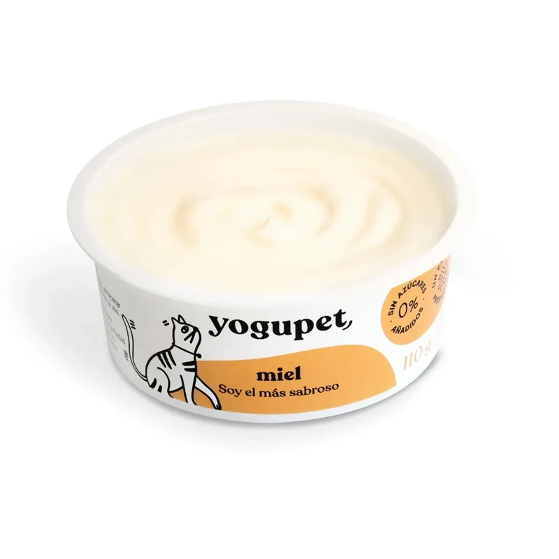 Yaourt sans lactose pour chat Miel Yogupet