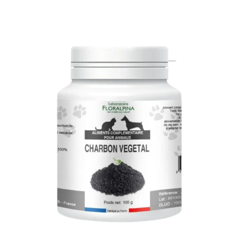 Poudre de Charbon Végétal Anti Gaz Floralpina