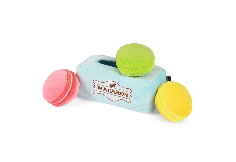 Jouet de fouille pour chien macarons