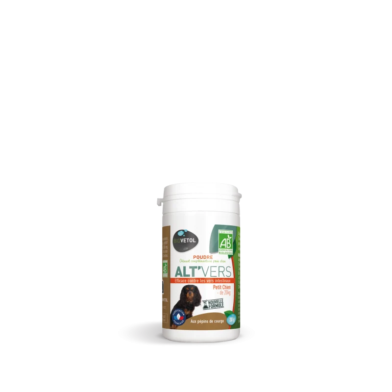 Poudre ALT'VERS bio pour chien