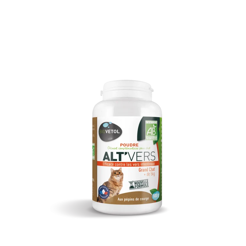 Poudre ALT'VERS bio pour chat