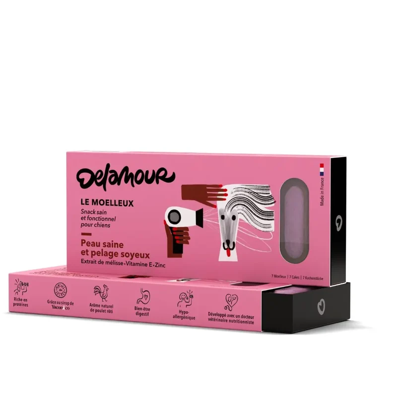 Le Moelleux Peau et Pelage Delamour Chien