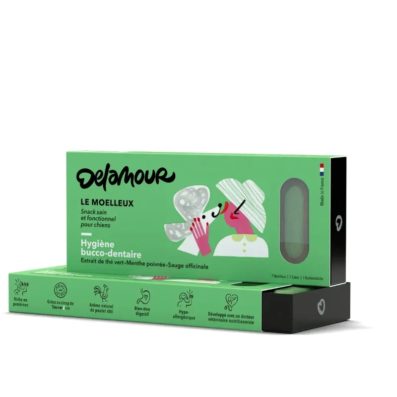 Moelleux Hygiène Buco-Dentaire Delamour pour Chien
