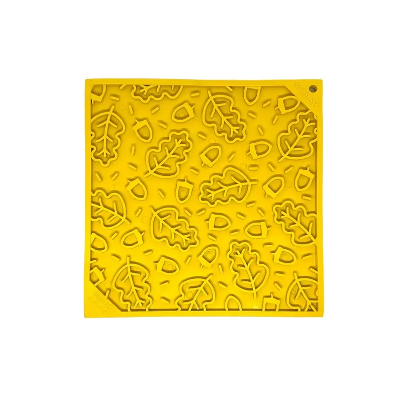Tapis de léchage pour chien et chat - Feuille Automne - Sodapup